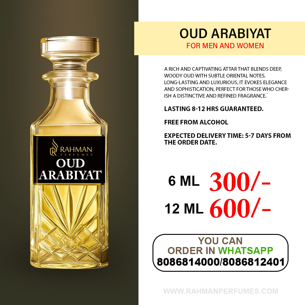 OUD ARABIYAT ATTAR&nbsp;