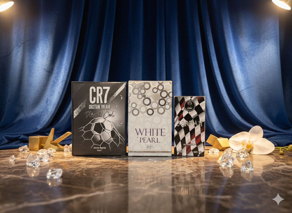 CR7 100 ML , White Pearl 100ML , Jordan 30 ML COMBO OFFER ONLY 899