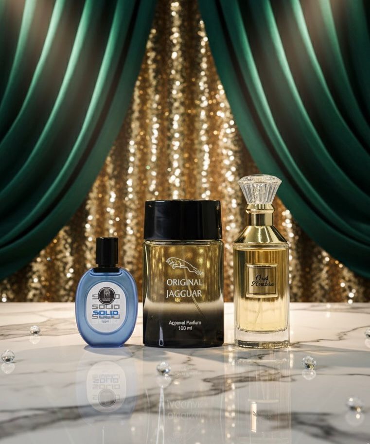 Original Jagguar 100ml , Oud Arabia 100ml, Solid  30ml