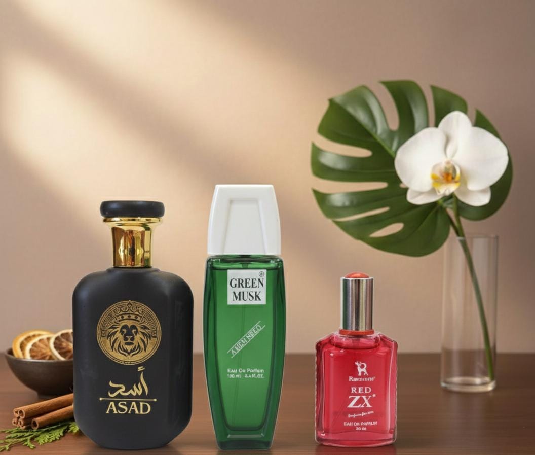 Asad , Green Musk, Red ZX combo now only 899/-