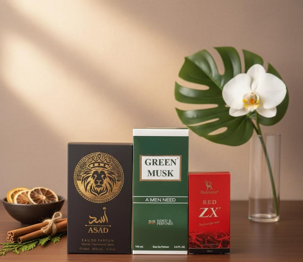 Asad , Green Musk, Red ZX combo now only 899/-