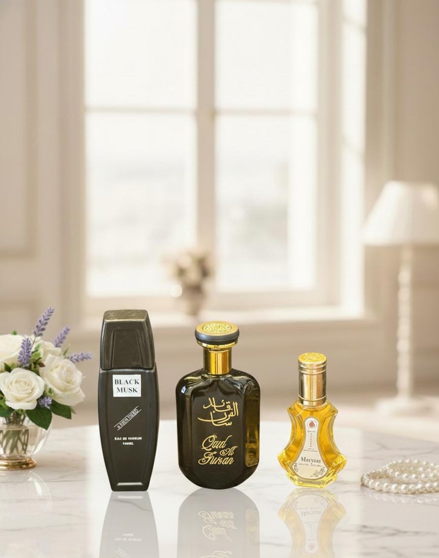 Black Musk,Qaed Al Fursan,Maryam combo 899/- only